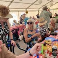 Local Rotary Clubs join together for a summer BBQ